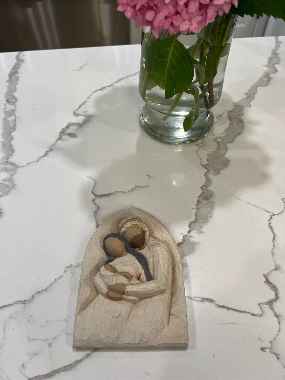 Willow Tree Hand-“ a child is born” Carved Resin Nativity